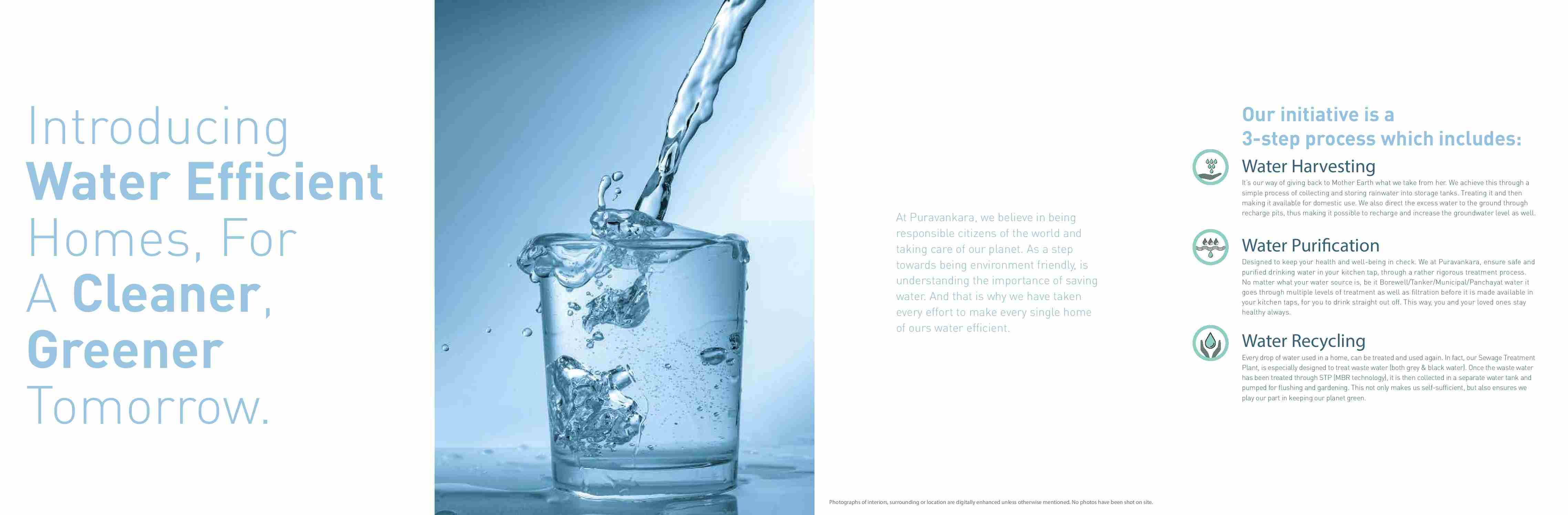 Introducing water efficient homes for cleaner & greener tomorrow at Purva Zenium, Bangalore Update